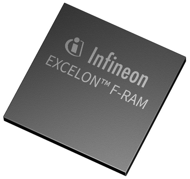 Infineon expands portfolio for data logging memory; introduces industry’s first 1Mbit automotive-qualified serial EXCELON™ F-RAM and adds 4Mbit density